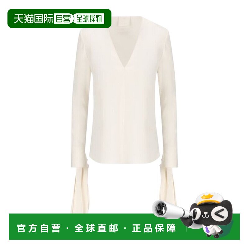 1h可退 奢淘 Givenchy V领长袖上衣 女 BW61DN15X9