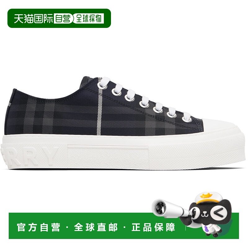 1h可退 潮奢 Burberry 巴宝莉 男士 海军蓝格纹运动鞋 8114134,运动鞋new,其它运动鞋,淘宝优惠券,粉丝福利购,淘宝优惠卷