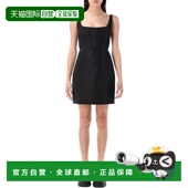 潮奢 无袖 Marni 1h可退 玛尼 女士 直下摆中长连衣裙 ABMA1417RSU