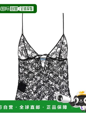 PRADA 女士针织毛衣 TP6238SOOO13B0F0002 AW2025 黑色针织衫