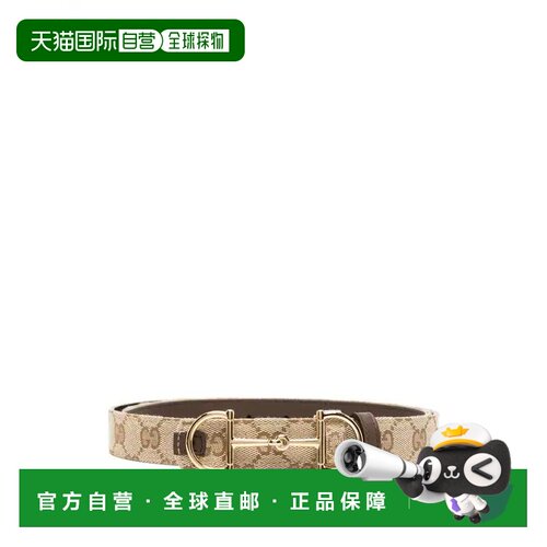 GUCCI 女士腰带 A001V4FAF7J9651 AW2026 花色 Leather belt with