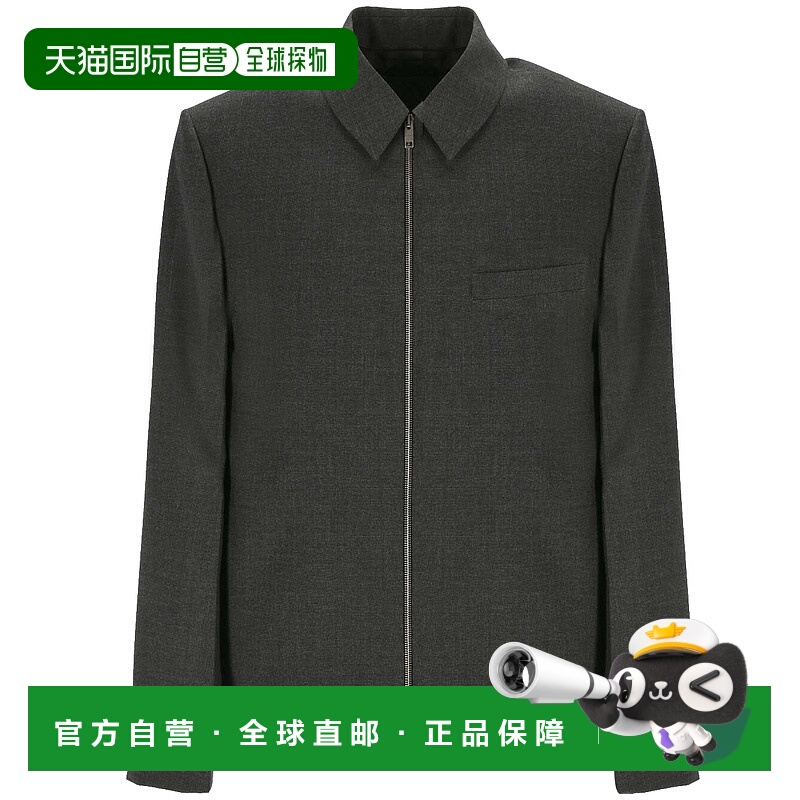 1h可退 GIVENCHY 男士夹克 BM30F314FU067 AW2024 黑色 Structure