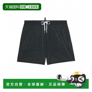 SS2022 DSQUARED2 D7B64395001846 泳装 黑色 男士