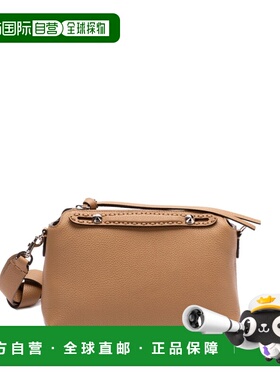 1h可退 FENDI 女士斜挎包 8BL155ASU2F0EMR CO 棕色 By The Way S