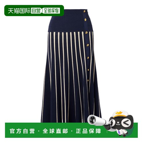 ZIMMERMANN 女士半身裙 8734SS261NAVCRM SS2026 蓝色a字裙