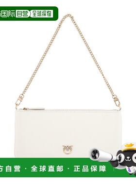 PINKO 女士单肩包 102747A0F1Z14Q AW2025 白色斜挎包手提包