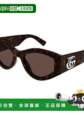 GUCCI 女士太阳镜 GG1951S002 CO 褐色 框架太阳