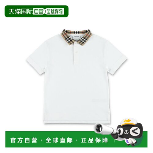 BURBERRY 男童衬衫 26P8105571A1464 SS2026 白色 Burberry white