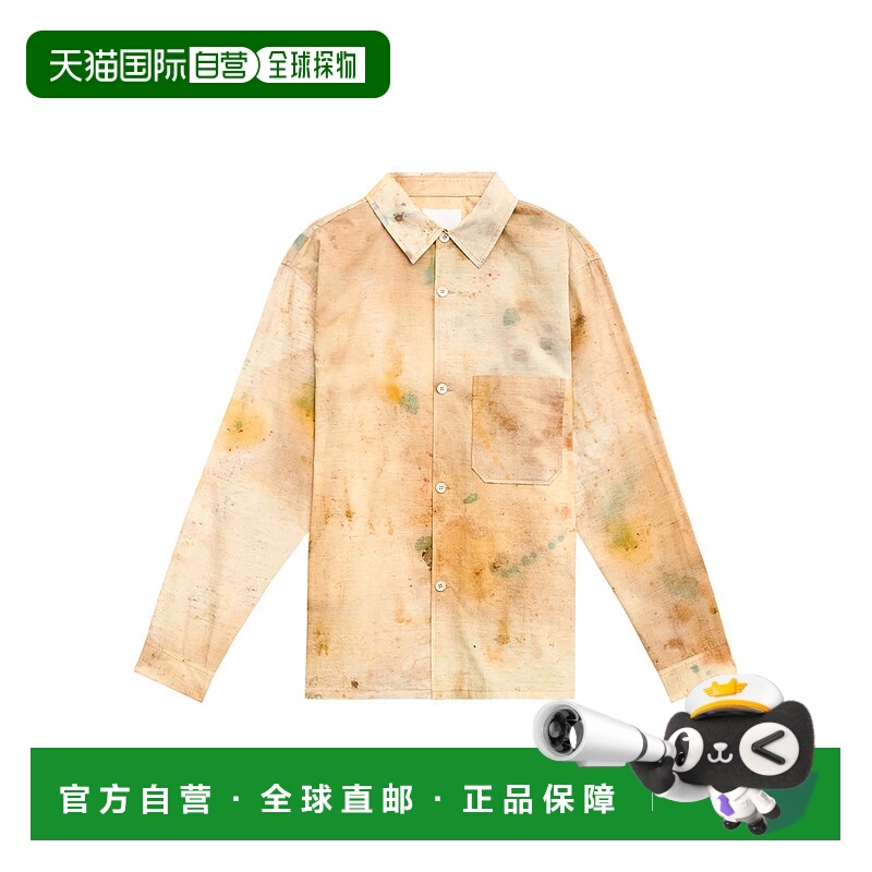 ISABEL MARANT 男士衬衫 CH0154HAC3I07H90BE AW2025长袖