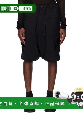 1h可退 潮奢 Devoa 男士 黑色 Half Pants Hybrid 短裤 PTJAPCH