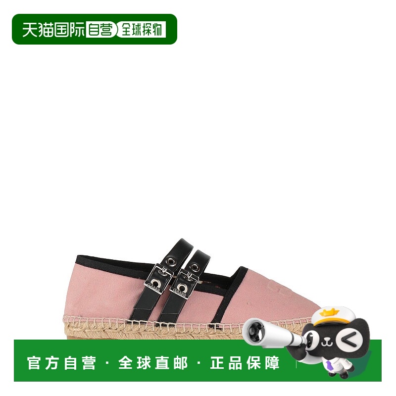 1h可退 潮奢 GANNI 甘尼 女士 麻底鞋 pink粉色 舒适时尚凉鞋