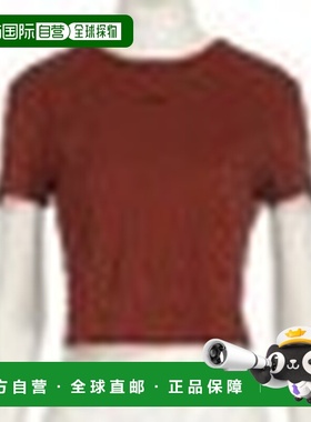 FENDI 女士T恤 FS8110ANQMF1T6K AW2025 红色 Brick stretch cott