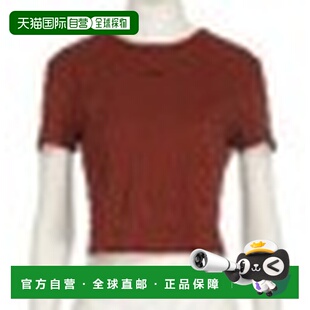 FENDI 女士T恤 FS8110ANQMF1T6K AW2025 红色 Brick stretch cott
