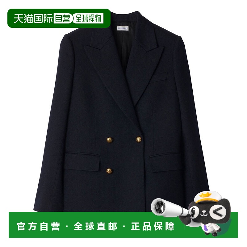 1h可退 BURBERRY 女士外套 8101129A1222NAVY SS2025 深蓝色