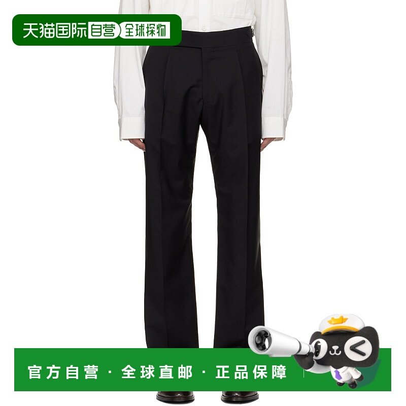 1h可退 潮奢 Paul Smith 保罗 史密斯 男士 黑色 Single-Pleat Wo