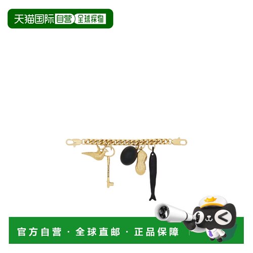 1h可退 GIVENCHY 女士项链 BB60R5B2GS715 SS2026 金色 Lucky Cha