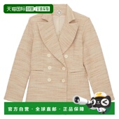 女款 修身 INES 双排扣西装 FRESSANGE 长袖