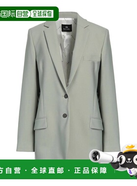 1h可退 潮奢 Paul Smith 女士 西装外套 green绿色 舒适时尚