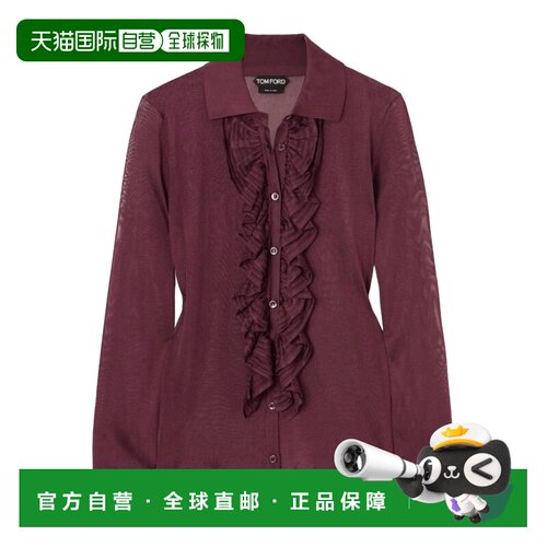 TOM FORD 女士针织衫 CAK354YAX673GV912 SS2024 红色