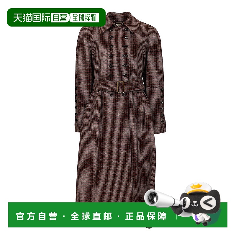 1h可退 CHLOÉ 女士外套 CH25WMA61169990 AW2025 红色 Double-Bre