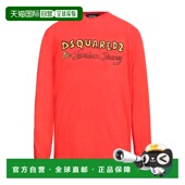 潮奢 舒适时尚 Dsquared2 男士 1h可退 red红色 二次方 T恤