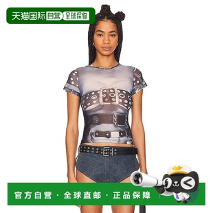 Miaou 舒适时尚 女士 7026PM2BEL 迷你T恤 潮奢