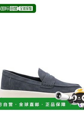 HOGAN 男士商务休闲鞋 HXM6470FS00BTMU828 SS2025 深蓝色男鞋