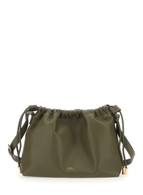 A.P.C. 女士单肩包 PUAATF61583JAC SS2026 Sac Ninon绿色斜挎包