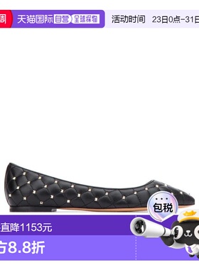 1h可退 奢淘 Valentino 绗缝芭蕾舞鞋 女 QW2S0H90NSN女鞋单鞋