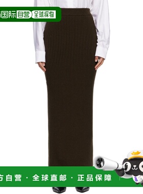 1h可退 潮奢 MaxMara 麦斯玛拉 女士 绿色 Boris 半身裙 25213060