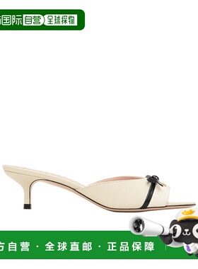 VALENTINO 女士凉鞋 WS0MQ4DALA81 AW2025 花色 皮革蝴蝶结高跟凉