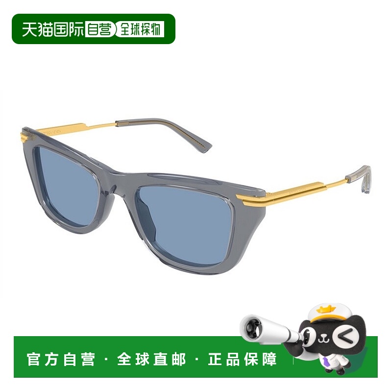 1h可退 BOTTEGA VENETA 女士眼镜 BV1369S005 SS2025 蓝色