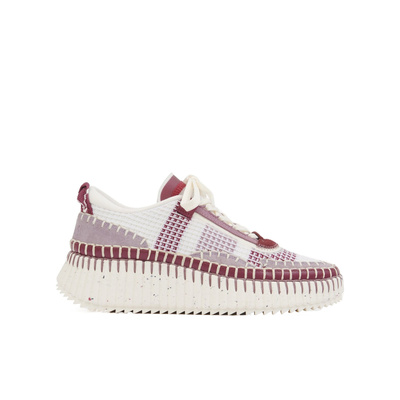 香港直邮CHLOÉ 女士运动鞋 C22S579Y051J AW2025 白色 系带运动鞋