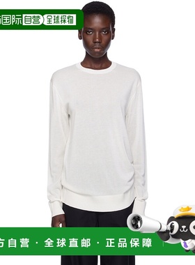 1h可退 潮奢 TOTÊME 女士 白色长袖 T 恤 253WRT0604YA0079