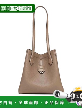 FENDI 女士斜挎包 8BH414APZAF11WS SS2025 灰色托特包手提包