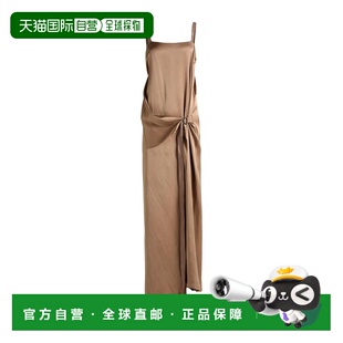 女士 长款 连衣裙 潮奢 舒适时尚 芬迪 brown棕色 Fendi