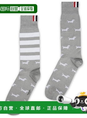 THOM BROWNE 男士袜子 MAS200AY3012055 SS2025 灰色