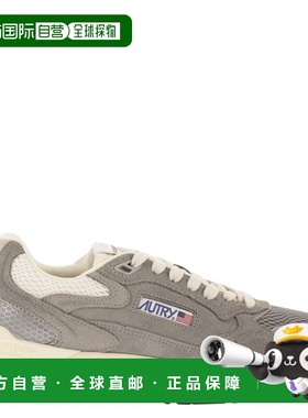 1h可退 潮奢 AUTRY 男士 HYPERWAY 绒面革网纱训练鞋 HYLMUM15