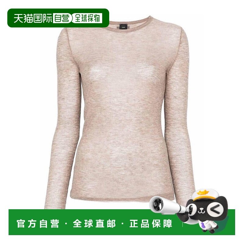 PINKO 女士针织衫 105398A2PMD23 AW2025 花色 Crew Neck Sweater