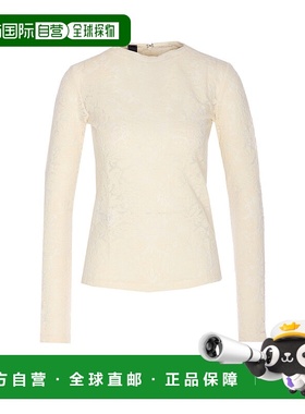 PINKO 女士针织衫 105697A2TWC03 AW2025 花色 Ivory Marinara Sw