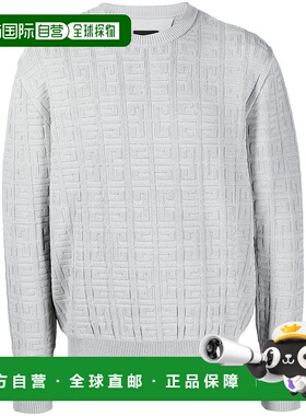 GIVENCHY 男士针织毛衣  SS2023 BM90JM4YB1051长袖灰色