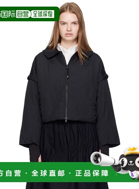 1h可退 潮奢 Y-3 女士 黑色填充夹克 KB0040 black黑色 舒适时尚