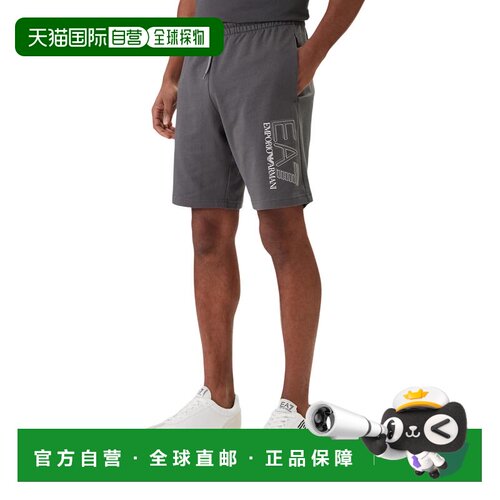 EA7 男士短裤 7M001315AF13512U8111 SS2026 灰色 7M001315 AF135