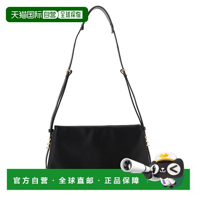 PINKO 女士斜挎包 105161A0QOZ99Q AW2025 黑色 TRIPLET VITELLO