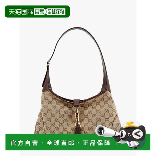 Gucci 古驰 女士 GG Supreme Jackie 1961 布织中号肩包 863136FA