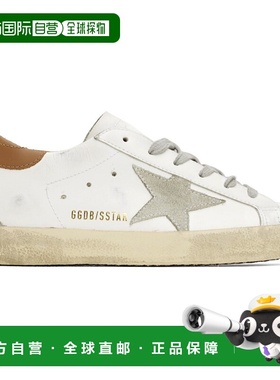 1h可退 潮奢 GOLDEN GOOSE 男士 白色 Super-Star Classic 运动鞋