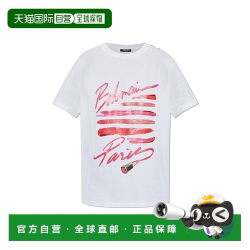 BALMAIN女士T恤EF0EF135GE91GTI新款条纹