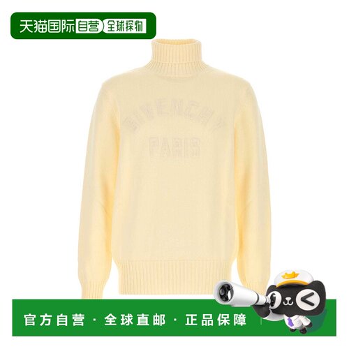 GIVENCHY 男士针织衫 BM90VZ4YNM150 AW2025 白色 TURTLENECK SWE