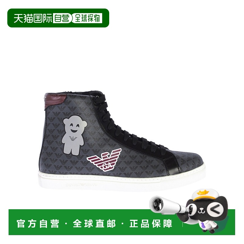 1h可退 EMPORIO ARMANI 男士运动鞋 X4Z085XM117GREY SS2022