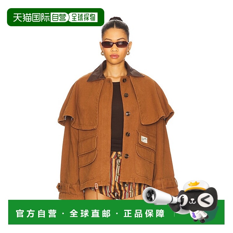 1h可退 潮奢 SEA 海洋 女士 Carolyn 工装披肩式夹克 PF25037